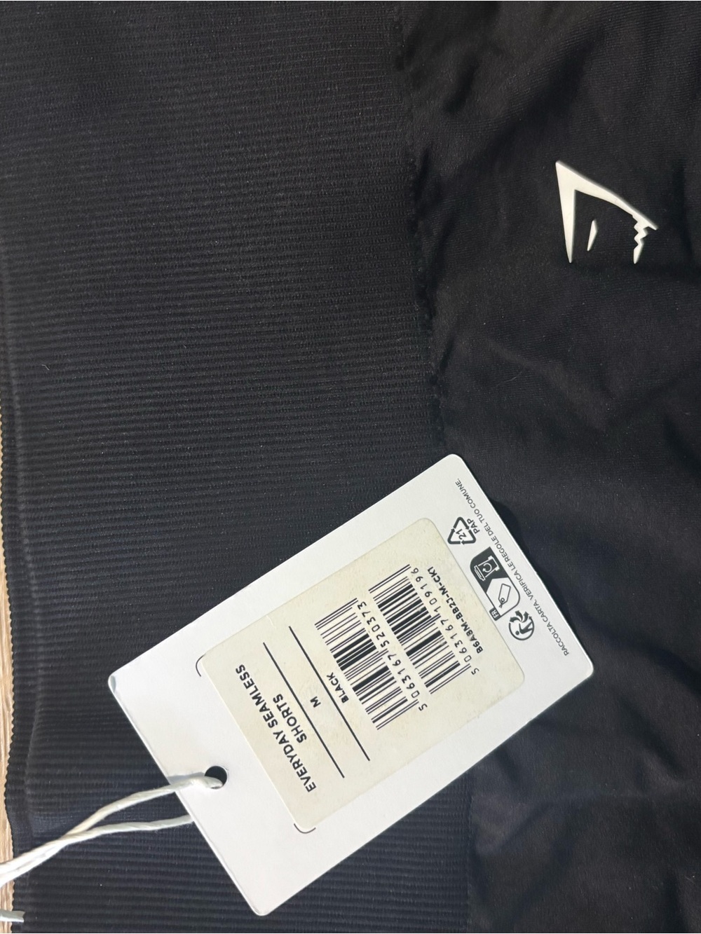 Gymshark Black High-Waisted Seamless Shorts - Picture 3 of 3